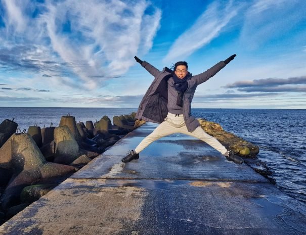 Happy hiker _ Riga hiking